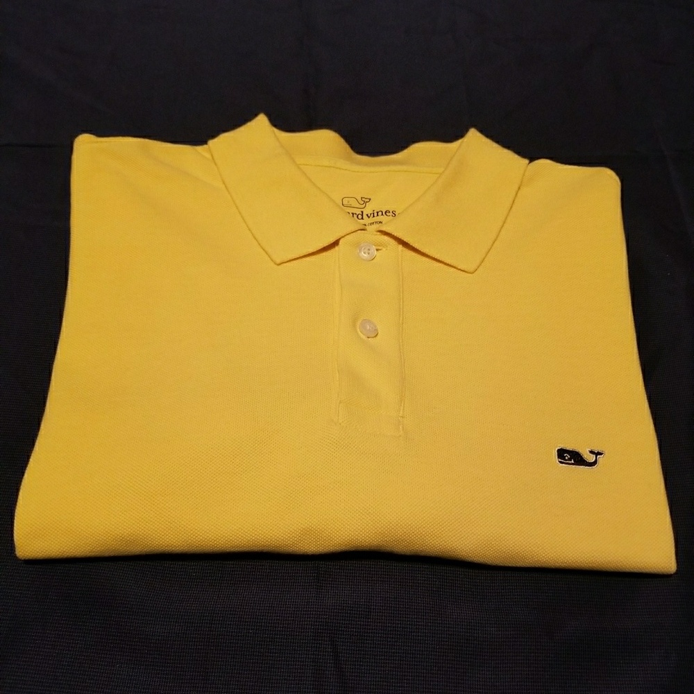 Vineyard vines polo shirt for men.